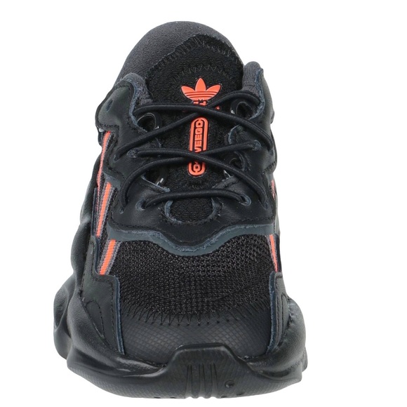 Toddler Adidas size 5C “Ozsweego EL I” black and Orange. - Picture 3 of 11